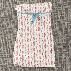 NWT Edikted Jules printed strapless mini dress size small